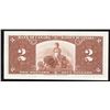 Image 2 : 1937 Bank of Canada $2 - Low Serial Number