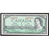Image 1 : 1954 Bank of Canada $1 - One Digit Solid Radar