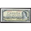 Image 1 : 1954 Bank of Canada $20, 1954 - Signature Error