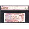 Image 1 : 1974 Bank of Canada $2 - One Digit Solid Radar
