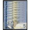 Image 2 : 2006 Bank of Canada $5 - Low Serial Numbered Group of 8 Notes