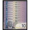 Image 2 : 2005 Bank of Canada $10 - Near Solids Group of 9 Notes