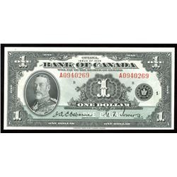 Bank of Canada $1, 1935