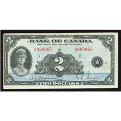 Bank of Canada $2, 1935