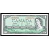 Image 1 : Bank of Canada $1, 1954 - Replacement