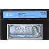 Image 1 : Bank of Canada $5, 1954 - Modified