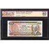 Image 1 : Bank of Canada $100, 1975 AJX Replacement