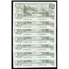 Image 1 : Bank of Canada, $20 1979 Replacement Banknote Collection.