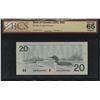Image 1 : Bank of Canada $20, 1991 - Changeover