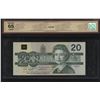 Image 2 : Bank of Canada $20, 1991 - Changeover