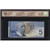 Image 2 : Bank of Canada $5, 2002 Replacement