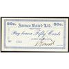 Image 1 : Newfoundland - James Baird Ltd. 50 Cents, 1916