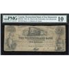 Image 1 : Westmorland Bank of New Brunswick $2, 1854 Bend of the Petitcodiac