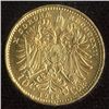 Image 1 : 1912 Austria 10 Corona Gold Coin