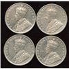 Image 1 : India One Rupee, 1918 - Lot of 4
