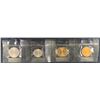 Image 2 : SURINAME 1, 5, 10, 25 Cents 1962 - Juliana - Lot of 10 Sets