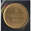 Image 2 : 1882H Newfoundland $2 Gold