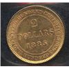 Image 2 : 1885 Newfoundland $2 Gold