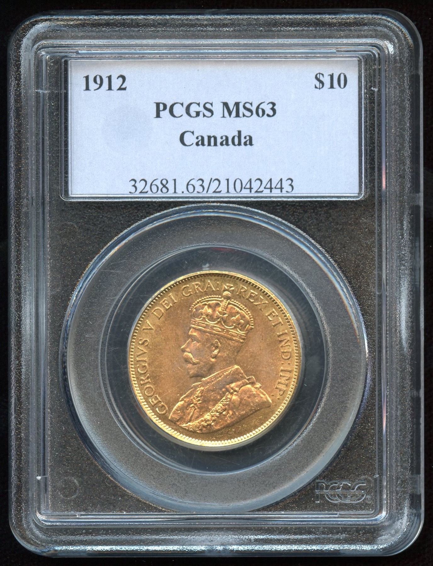 1912 Canadian 10 Gold 1912-canadian-10-gold