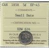 Image 2 : 1858 Five Cents