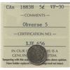 Image 2 : 1883H Five Cents
