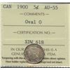 Image 2 : 1900 Five Cents