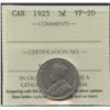 Image 2 : 1925 Five Cents