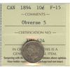 Image 2 : 1894 Ten Cents