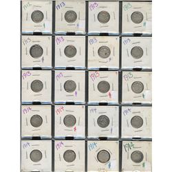 Canada Ten Cent - Lot of 167