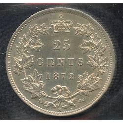 1872H Twenty-Five Cents