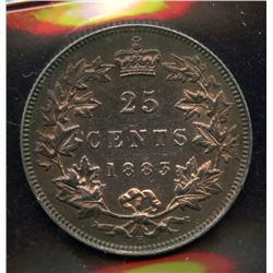 1883H Twenty-Five Cents