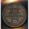 Image 1 : 1883H Twenty-Five Cents