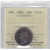 Image 2 : 1892H Twenty-Five Cents