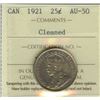 Image 2 : 1921 Twenty-Five Cents