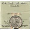 Image 2 : 1942 Twenty-Five Cents