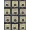 Image 2 : Collection of ICCS Graded Twenty Five Cents