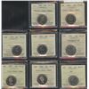 Image 2 : Canada Twenty-Five Cents - Lot of 55 ICCS Graded Coins