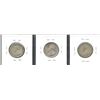 Image 2 : Short set of nice George V Twenty-Five Cents - Lot of 3