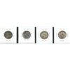 Image 2 : Short set of mint state George VI Twenty-Five Cents - Lot of 4