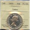 Image 1 : 1955 Fifty Cents