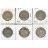 Image 2 : Dealer lot of 6: George V 50c