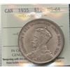 Image 2 : 1935 Silver Dollar