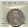 Image 2 : 1963 Silver Dollar