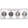 Image 1 : 1965 Canadian Silver Dollar Varieties Collection in Presentation Board.