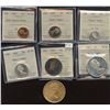 Image 2 : 1967 Canada ICCS Graded Coin Set with Bonus Medal