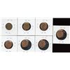 Image 2 : Canada One Cent Clip and Off Center Errors - Lot of 7