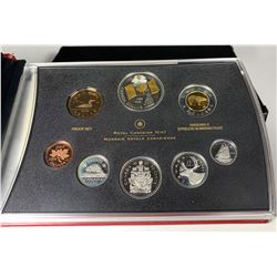 2005 CANADIAN NATIONAL FLAG 40TH ANNIVERSARY PROOF DOUBLE DOLLAR SET