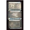 Image 2 : 1971 Silver Eagle, Great Lakes, Independence .999 Fine Silver Art Bars