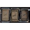 Image 1 : 3 x Aries 1oz Fine Silver Federal & National Art Bars (Tax Exempt)