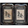 Image 1 : Gemini 1oz Fine Silver National Art Bar (Tax Exempt)